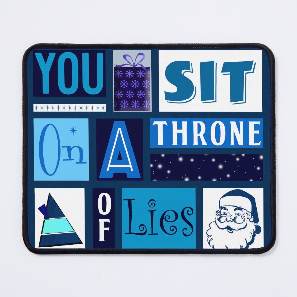 Item preview, Throne Of Lies Blue designed and sold by Normbot2000.