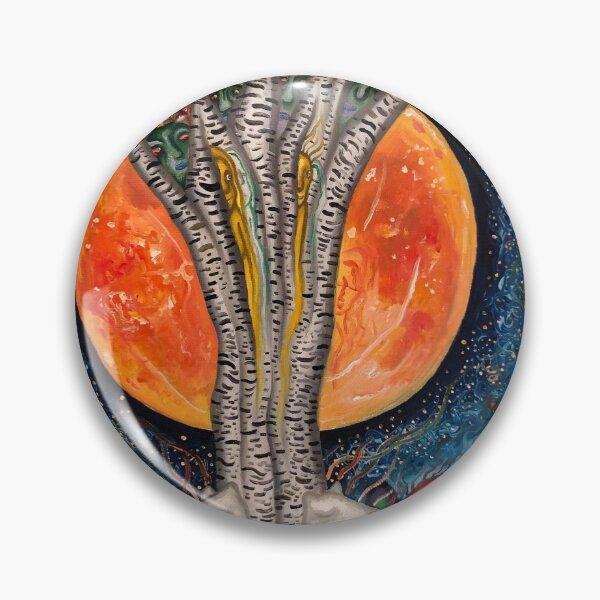 Item preview, Birch Trees and Cosmic Fruit designed and sold by TomatiLove.