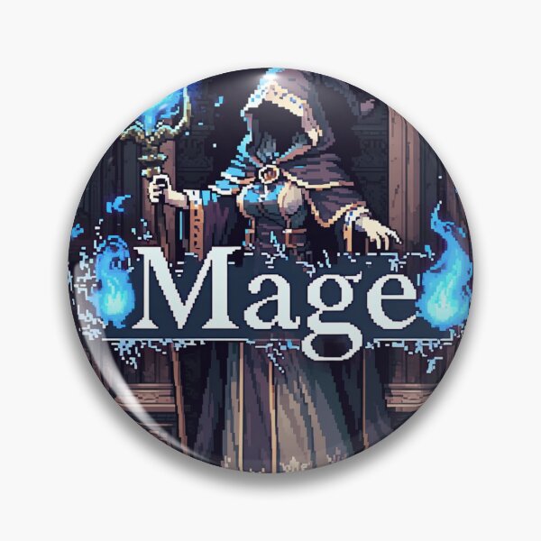 Item preview, Mage Archetype 32-bit pixel design designed and sold by NijiWorld.
