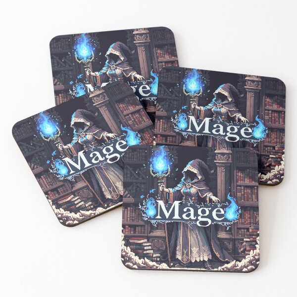 Item preview, Mage Archetype 32-bit pixel design designed and sold by NijiWorld.