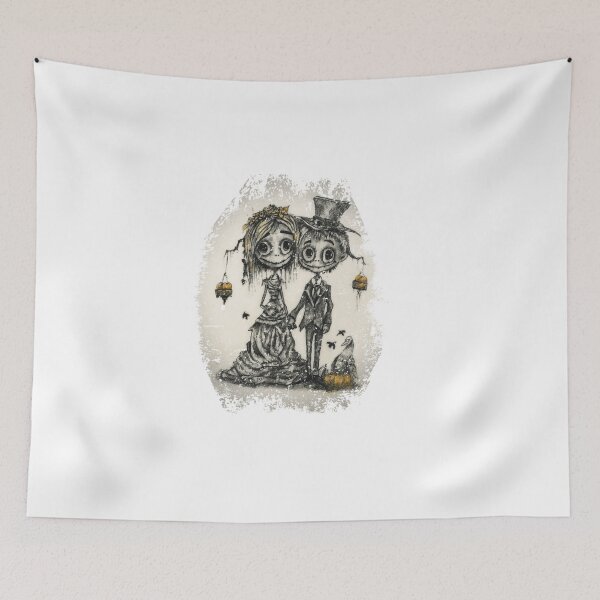 Item preview, Gothic Wedding Couple designed and sold by RonnyMilleo.