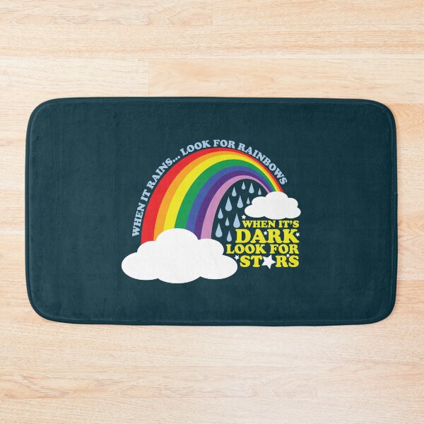 Item preview, Look for Rainbows Inspirational Retro Design designed and sold by LCWaterworth.