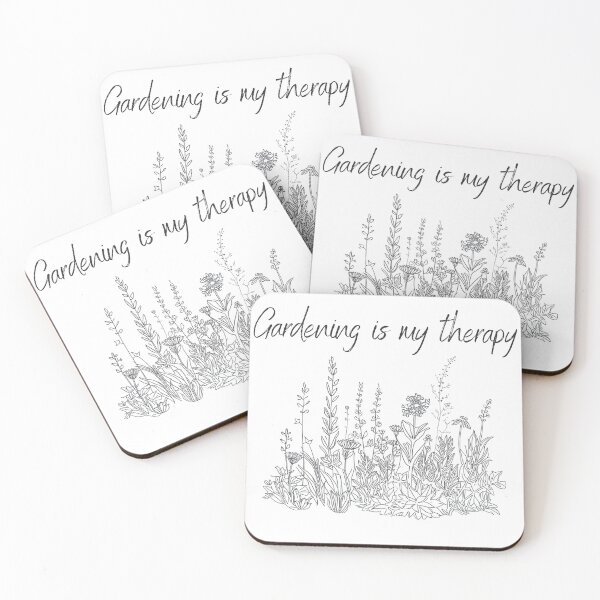 Item preview, Gardening is my therapy designed and sold by uunaa.