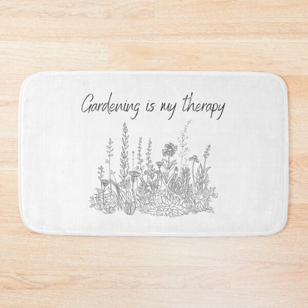 Item preview, Gardening is my therapy designed and sold by uunaa.