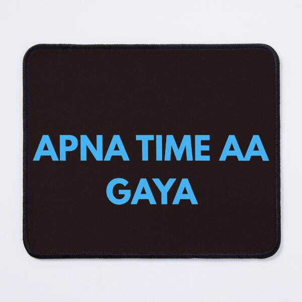 Item preview, Apna Time Aa Gaya Hindi Motivational Quote designed and sold by Singhpawan.