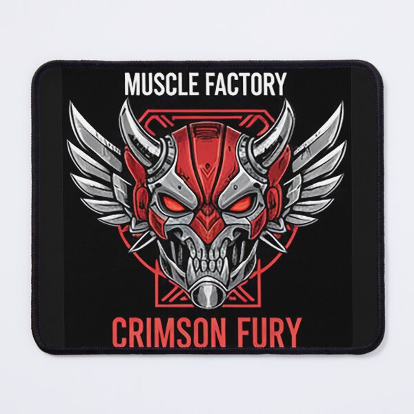Item preview, Crimson Fury-muscle factory designed and sold by Duoluminis-luminko.