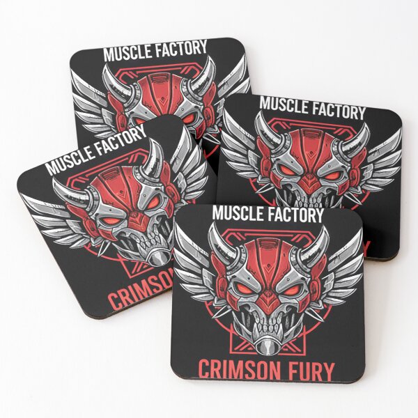 Item preview, Crimson Fury-muscle factory designed and sold by Duoluminis-luminko.