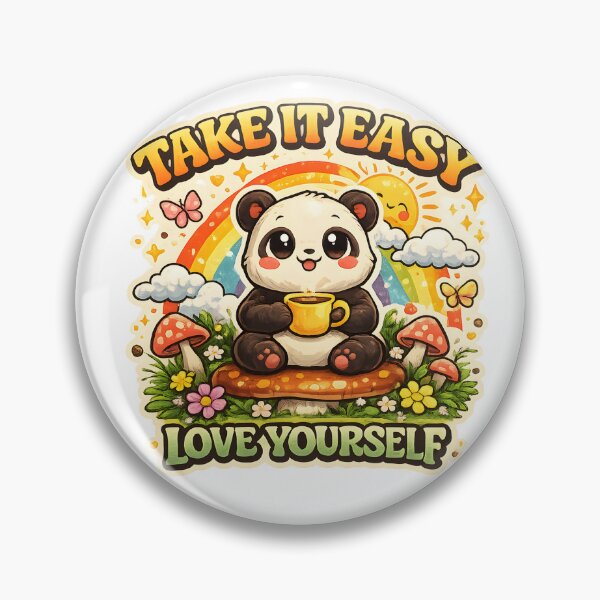 Item preview, TAKE IT EASY LOVE YOURSELF designed and sold by Paddy36777.