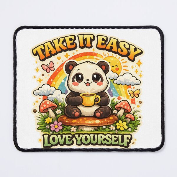 Item preview, TAKE IT EASY LOVE YOURSELF designed and sold by Paddy36777.