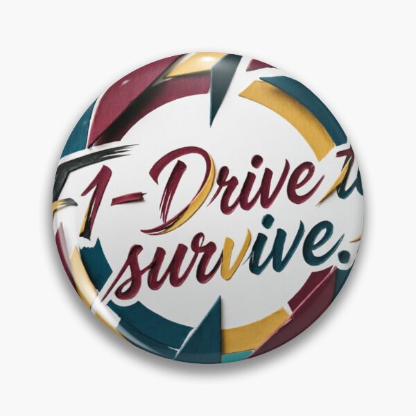 Item preview, Abstract F1 Drive to Survive Emblem designed and sold by ticzla95.