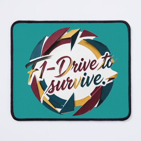 Item preview, Abstract F1 Drive to Survive Emblem designed and sold by ticzla95.