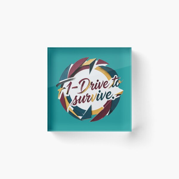 Item preview, Abstract F1 Drive to Survive Emblem designed and sold by ticzla95.