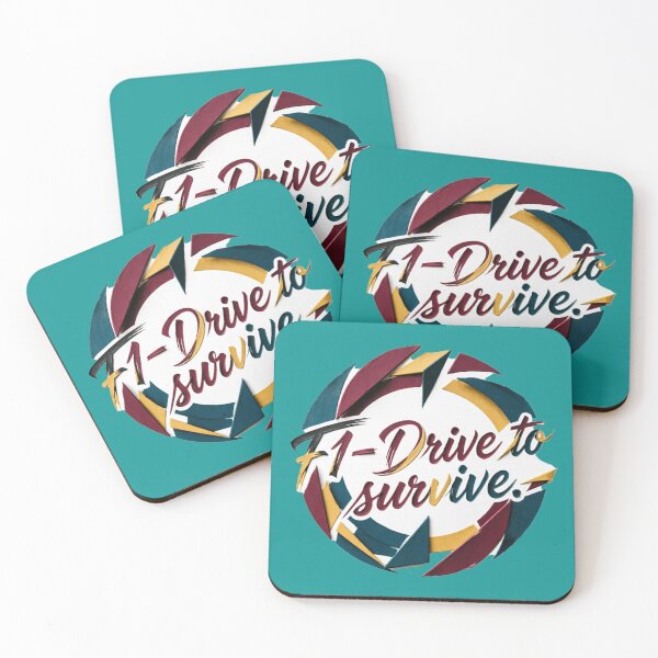 Item preview, Abstract F1 Drive to Survive Emblem designed and sold by ticzla95.