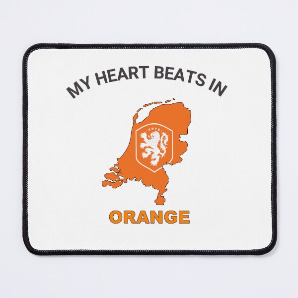 Item preview, Netherlands Dutch Lion - My Heart Beats in Orange designed and sold by FancifulDesign.