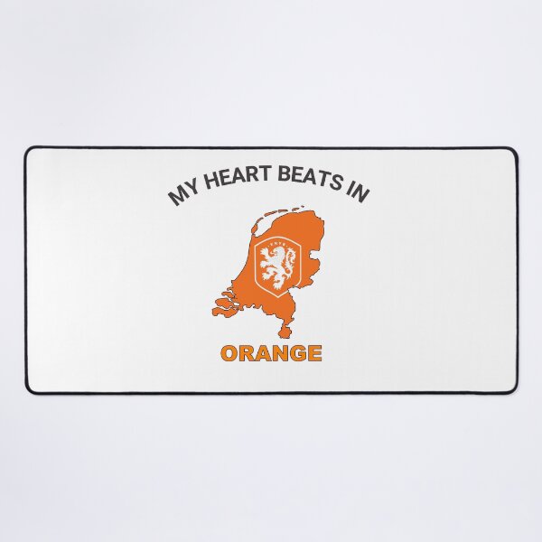 Item preview, Netherlands Dutch Lion - My Heart Beats in Orange designed and sold by FancifulDesign.