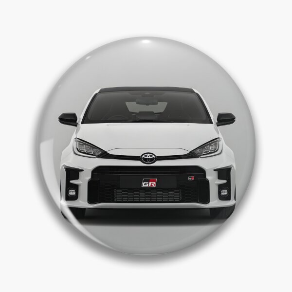Item preview, Toyota GR Yaris Gazoo Racing Modern Retro Polaroid Style Art designed and sold by Motorline44.