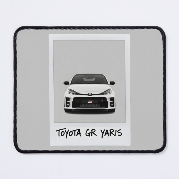 Item preview, Toyota GR Yaris Gazoo Racing Modern Retro Polaroid Style Art designed and sold by Motorline44.