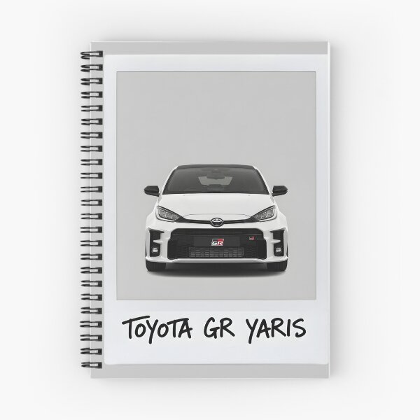 Item preview, Toyota GR Yaris Gazoo Racing Modern Retro Polaroid Style Art designed and sold by Motorline44.