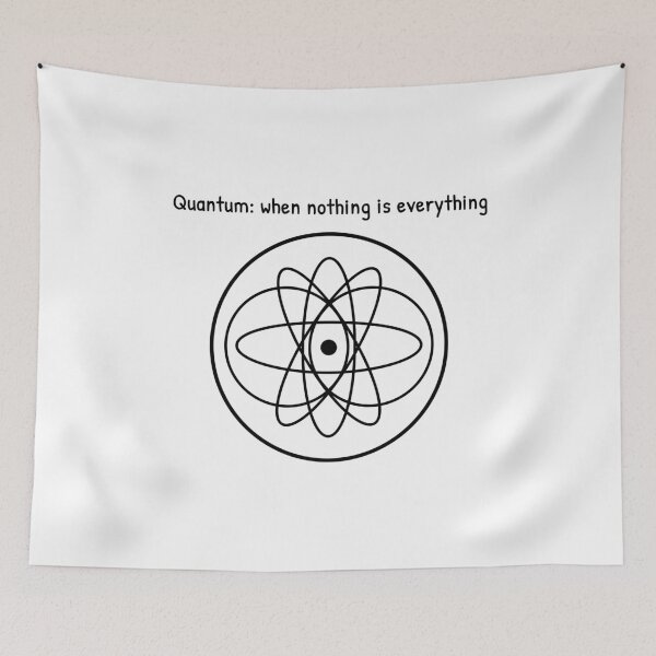 Item preview, Quantum Physics When Nothing Is Everything Design Humor designed and sold by AnnSign.