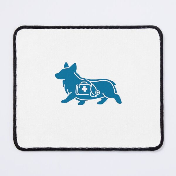 Item preview, Busy Corgi Nurse | Funny Medical Dog Art designed and sold by Corgi & co Shop.