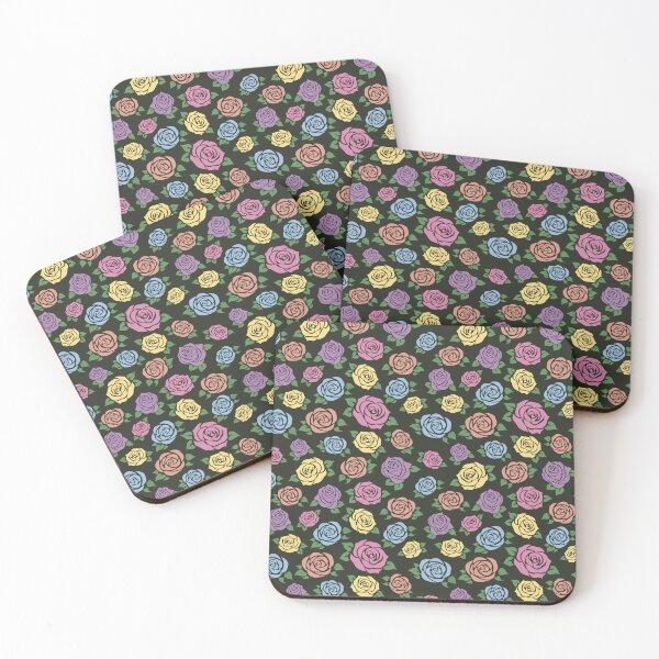 Item preview, Candy Pastel Roses Seamless Pattern designed and sold by FebruaryBloom.