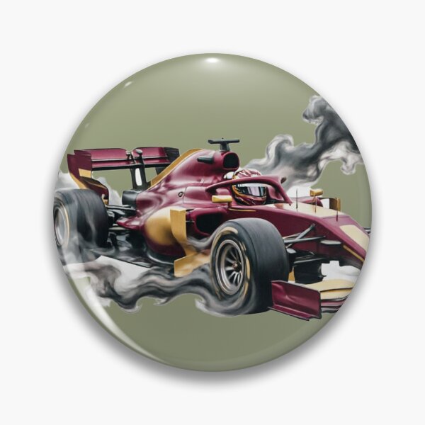 Item preview, Maroon F1 Smoke Grand Prix Emblem designed and sold by ticzla95.