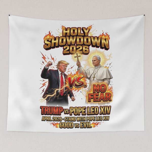 Item preview, Pope V Trump Holy Showdown 2026 designed and sold by REAL IRISH GIFTS.