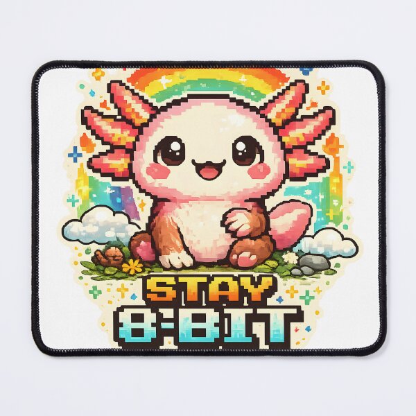 Aperçu de l'œuvre RESTEZ 8-BIT créée et vendue par Paddy36777.