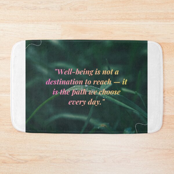 Item preview, Well-being is a Path - Citation Motivation designed and sold by DIAMVERA.