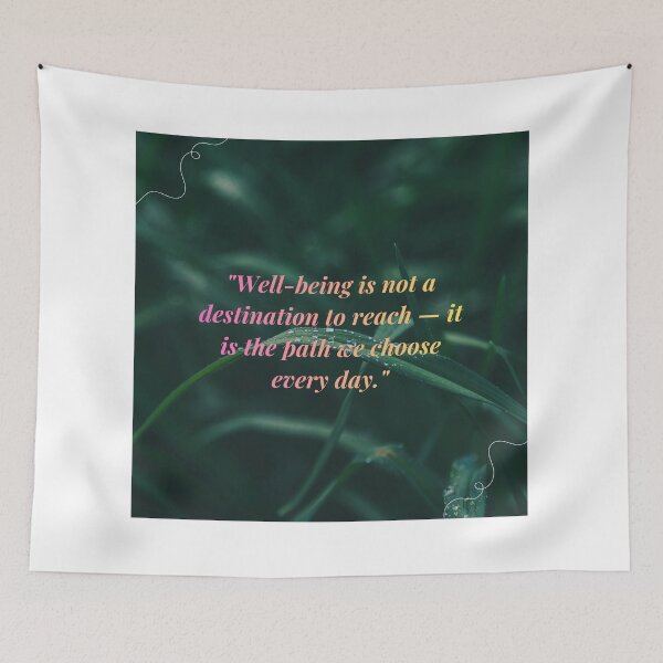 Item preview, Well-being is a Path - Citation Motivation designed and sold by DIAMVERA.