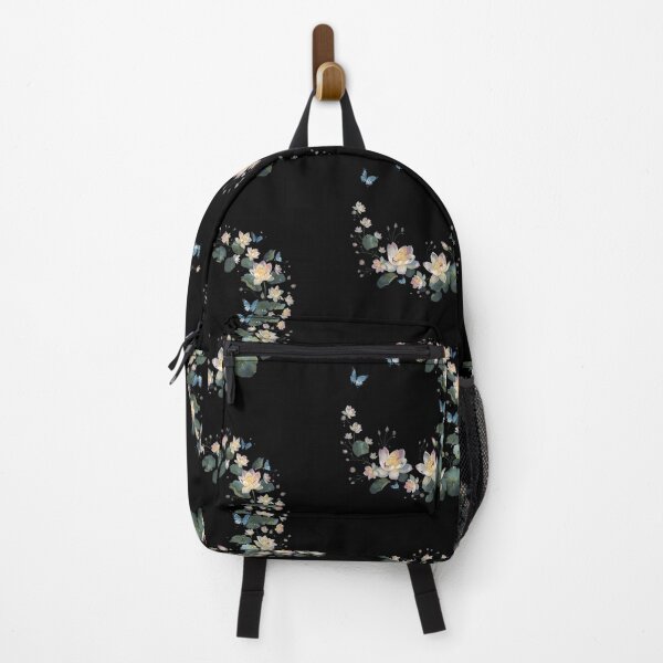 Item preview, Lotus flowers and butterflies designed and sold by uunaa.