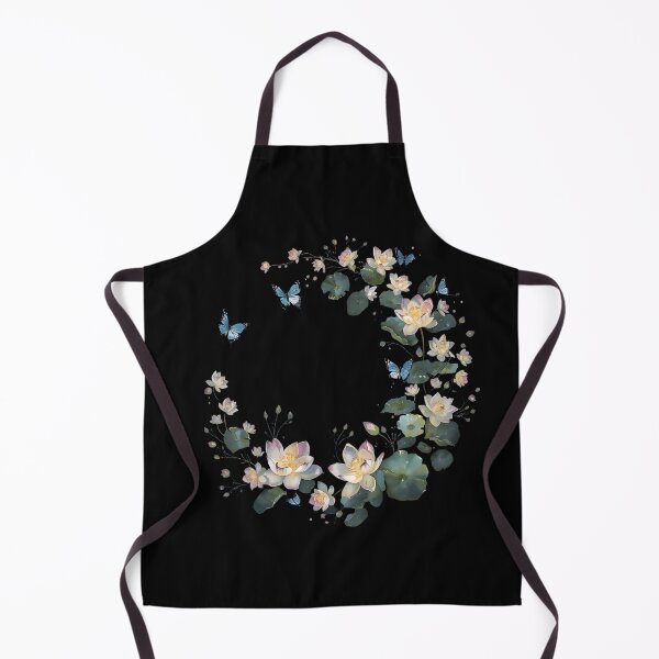 Item preview, Lotus flowers and butterflies  designed and sold by uunaa.