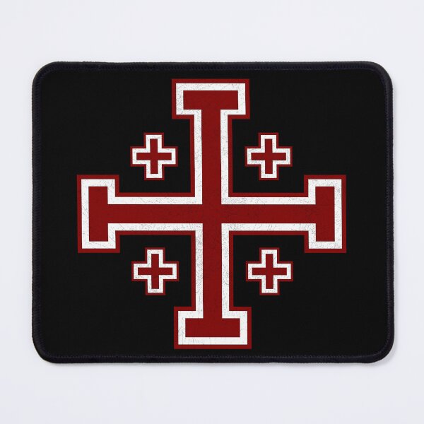 Item preview, Jerusalem Cross Christian Crusader Symbol Vintage Design designed and sold by Fradikal.
