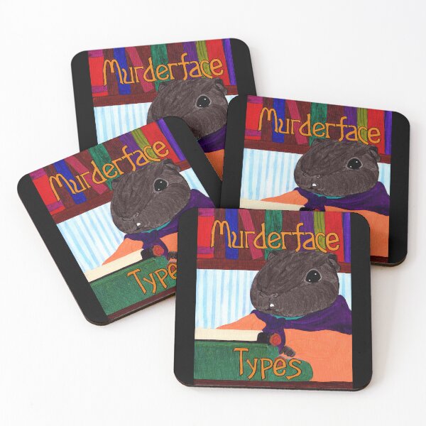 Item preview, Guinea Pigs and Books - Murderface Types  designed and sold by Guinea Pigs and Books.