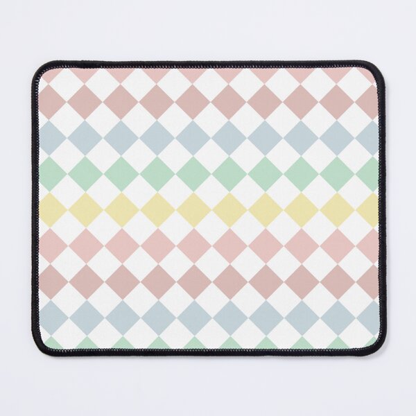 Item preview, Soft Pastel Diamond Grid Decor | Minimal Geometric Pattern designed and sold by Mellowtint Studio.