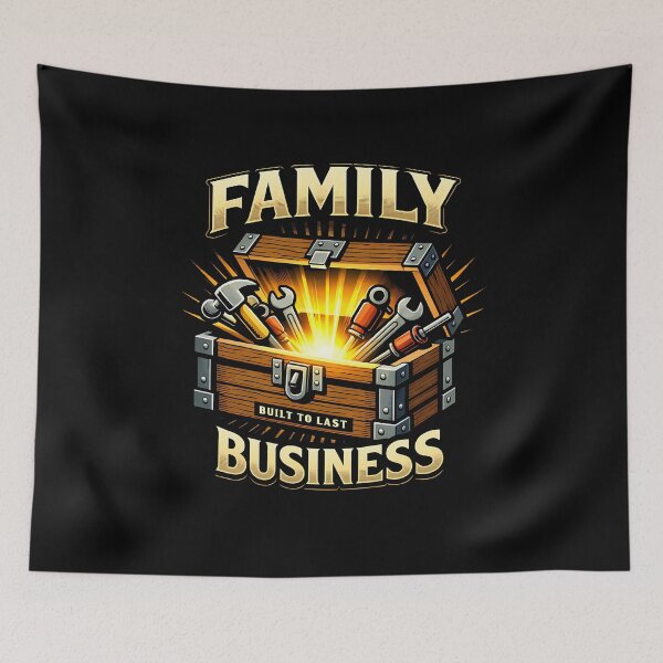 Item preview, Family Business funny gift for family members garage builder  designed and sold by MyPassionWorld.