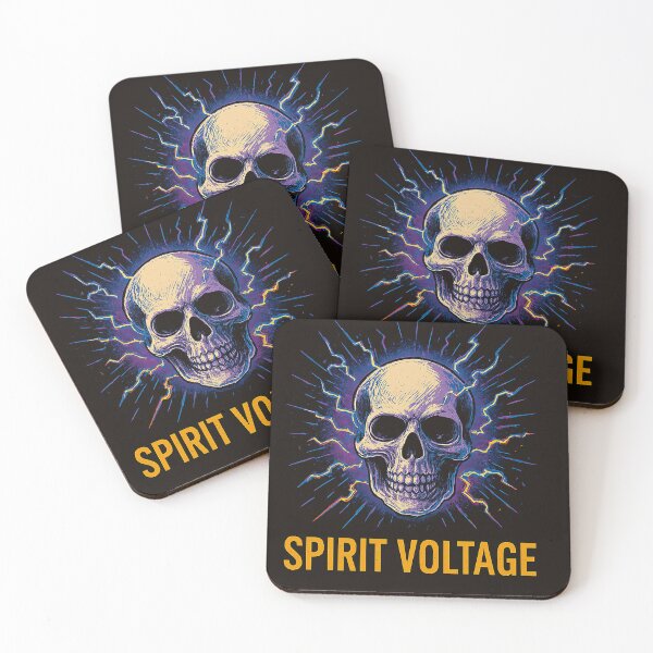 Item preview, Spirit Voltage – Skull Energy designed and sold by Duoluminis-luminko.