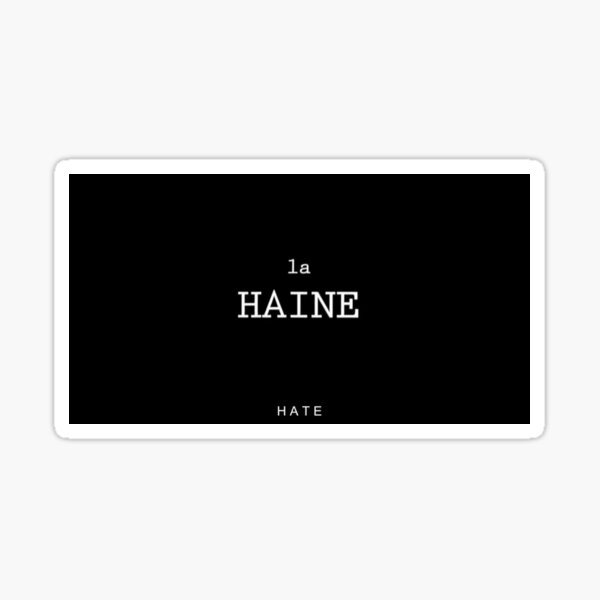 La Haine Sticker