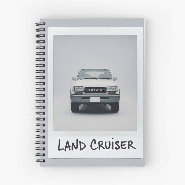 Item preview, Toyota Land Cruiser 80 Series 4x4 Modern Retro Polaroid Style Art designed and sold by Motorline44.