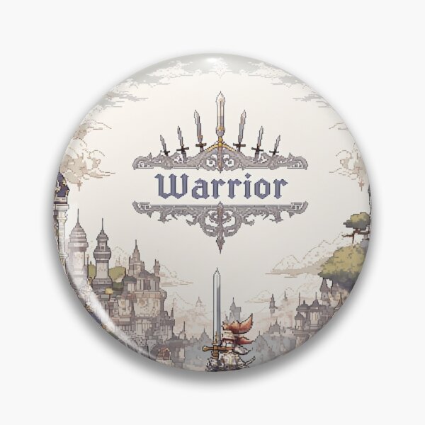 Item preview, Warrior Archetype 32-bit pixel design designed and sold by NijiWorld.