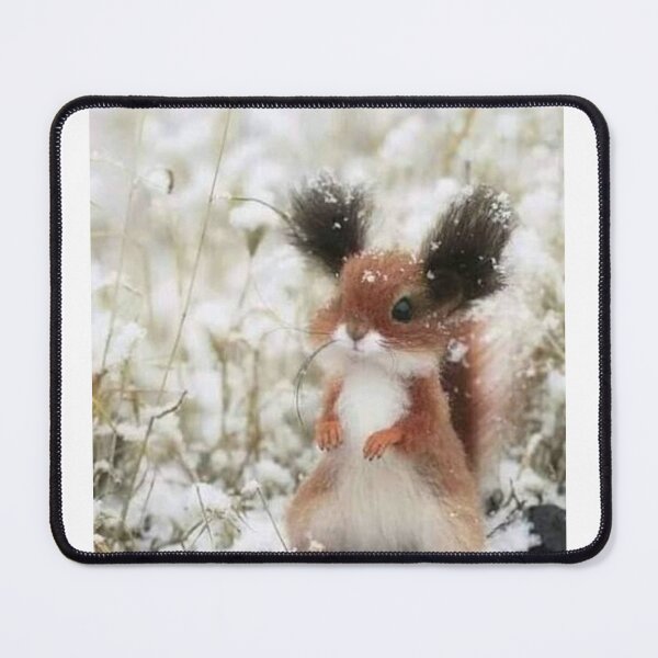 Item preview, Fluffy Winter Squirrel in the Snow designed and sold by GUINewAlex.