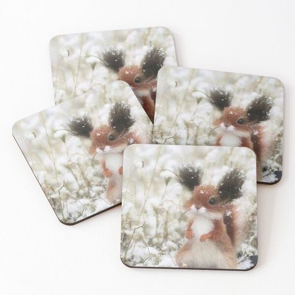 Item preview, Fluffy Winter Squirrel in the Snow designed and sold by GUINewAlex.