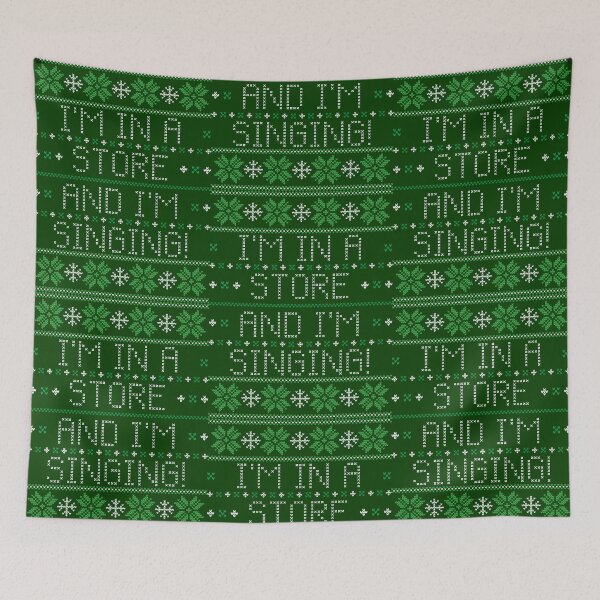 Item preview, Singing Ugly Christmas Sweater designed and sold by Normbot2000.
