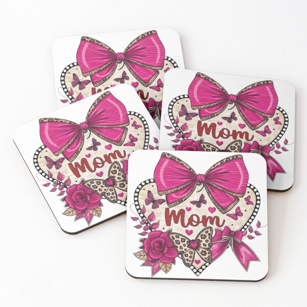Item preview, Pink Floral Leopard Mom Heart – Stylish Mother’s Day Illustration designed and sold by Golden Threads Studio.