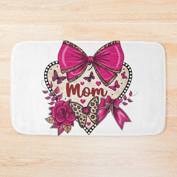 Item preview, Pink Floral Leopard Mom Heart – Stylish Mother’s Day Illustration designed and sold by Golden Threads Studio.