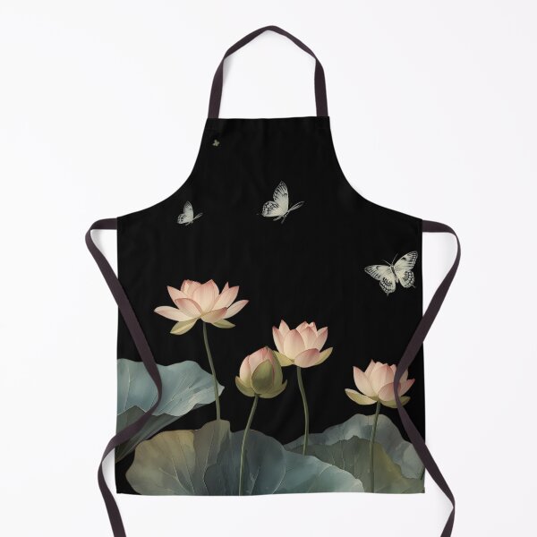 Item preview,  Lotus flowers and butterflies  designed and sold by uunaa.