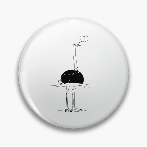 Item preview, Confused Ostrich designed and sold by Amir Faysal.