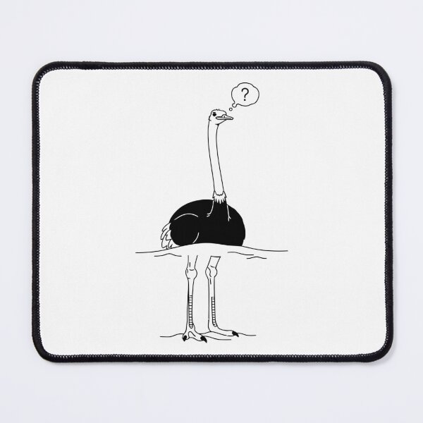 Item preview, Confused Ostrich designed and sold by Amir Faysal.