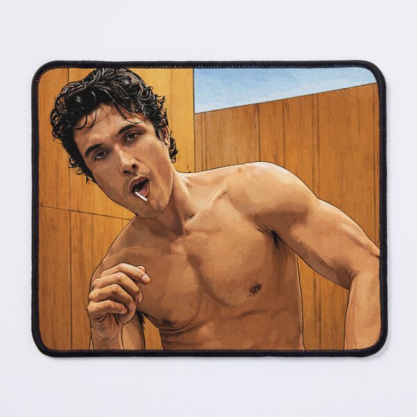 Item preview, Charles Melton in the sauna, wearing a towel (fan art) designed and sold by PopCultureAndStuff.