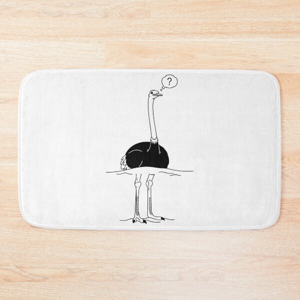 Item preview, Confused Ostrich designed and sold by Amir Faysal.